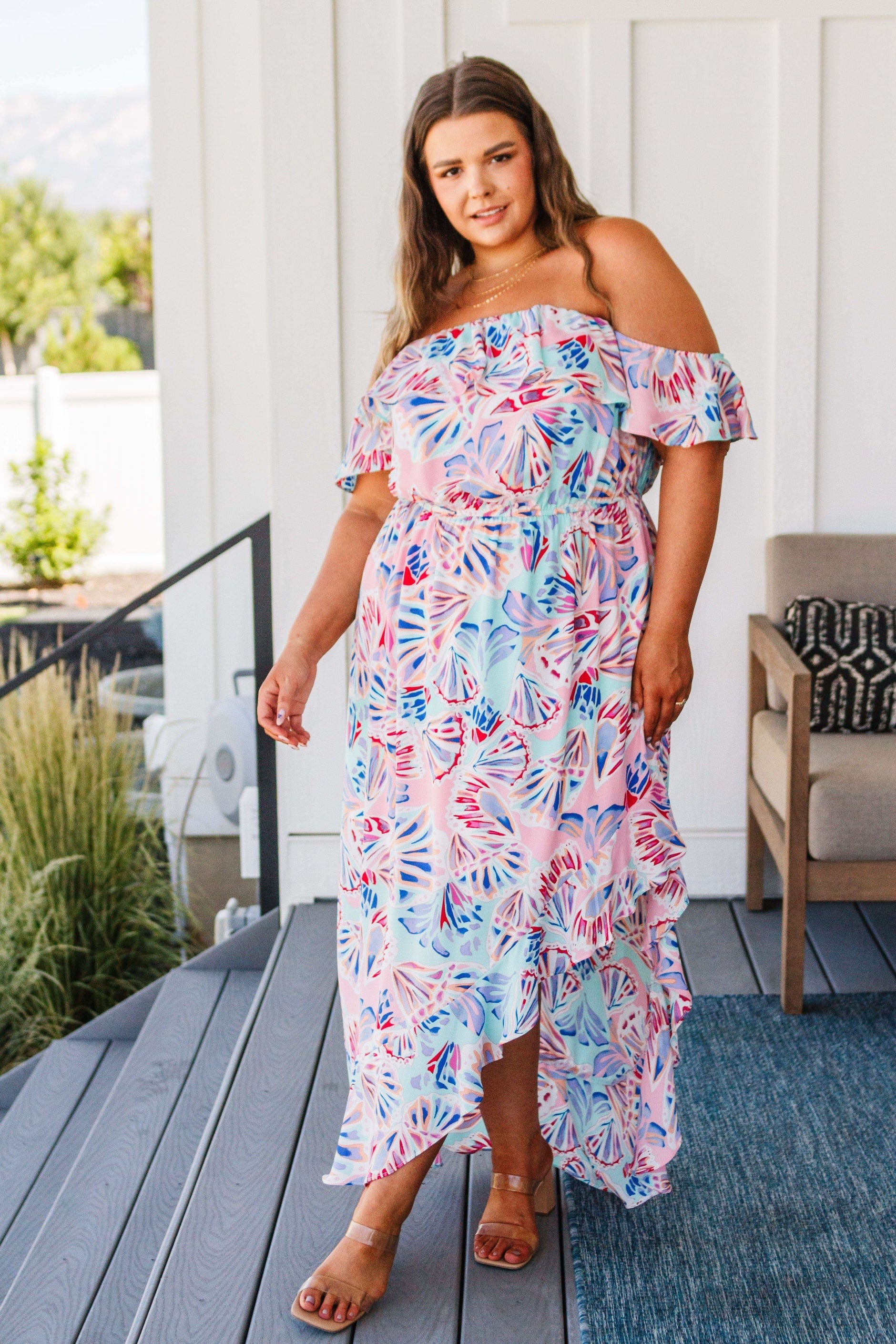 Andree By Unit She Sells Sea Shells Maxi Dress - SwagglyLife Home & Fashion